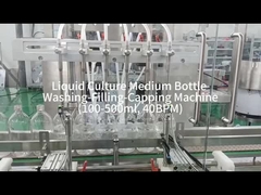 100-500ml Bottle Washing-Filling-Capping Line 40 BPM