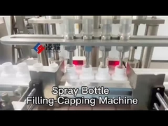 Automatic Spray Bottle Filling and Capping Machine for Cosmetics & Pharmaceuticals