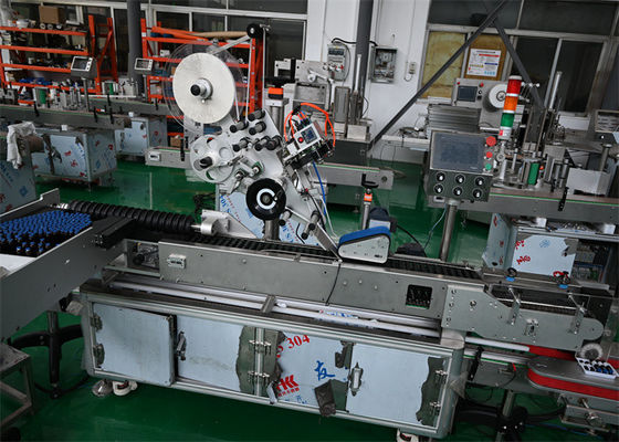 Buy High-Speed Pharmaceutical Labeling Machine with 400-500 Bottles/Min Capacity, GMP Standard, and PLC Control online manufacture