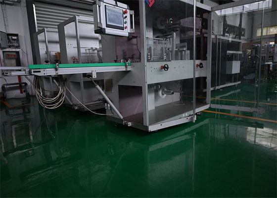 Buy Fully Auomatic PE Film Wrapping Machine for Pharmaceutical Packing Cartons Packing with Touch screen online manufacture