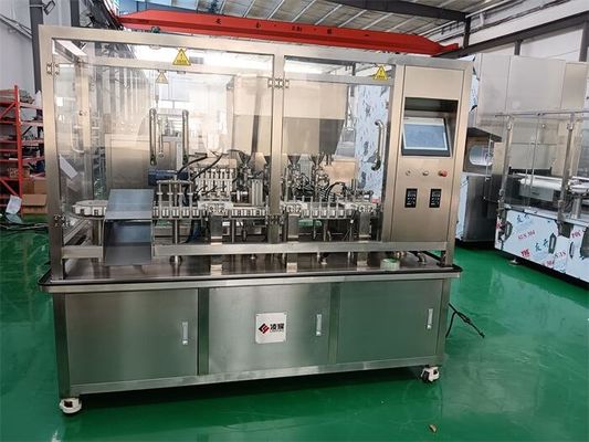 Buy GMP Standard Cartridge Filling And Capping Machine for Medical Gel tubes with 80-120 Pcs Filling Capacity online manufacture