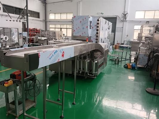 Buy Ampoule Filling Line with Heat Sterilization and Ultrasonic Cleaning for Penicillin Injection Production GMP Compliant, Laminar Airflow Protected online manufacture