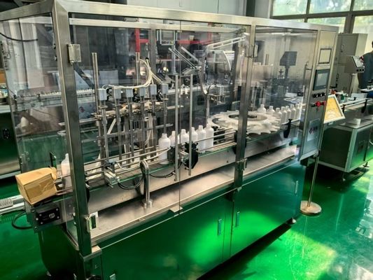 Buy PET Bottle Liquid Filling Machine, Aseptic Filling For 30-500ml Bottles Ideal For Cosmetics, Cleaning Agents, And More With Nitrogen Purging online manufacture