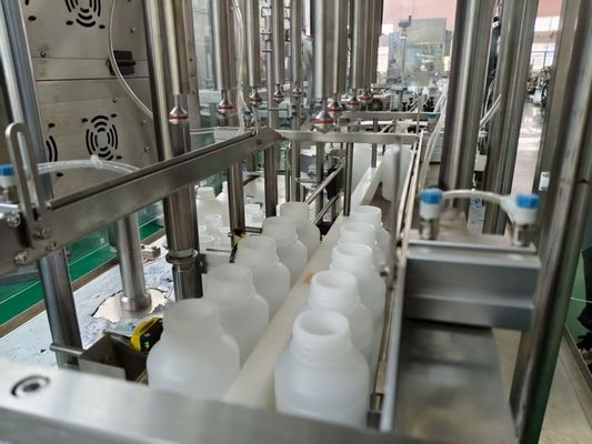 Buy Automatic Cosmetic Liquid Filling Machine (10ml - 500ml) with peristaltic pumps GMP Standard online manufacture
