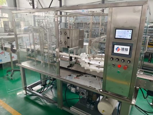 Buy Automatic Vial Liquid Filling And Capping Machine (50ml - 500ml) With Ceramic Pumps And Servo Control Systerm online manufacture