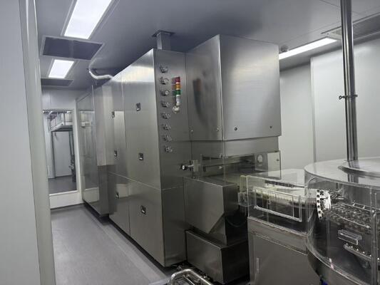 Buy Ampoule Washing 10ml Filling Sealing Line ISO 5 Laminar Zone, 15000 pcs/h ±0.5% Precision Filling AGF-12S online manufacture