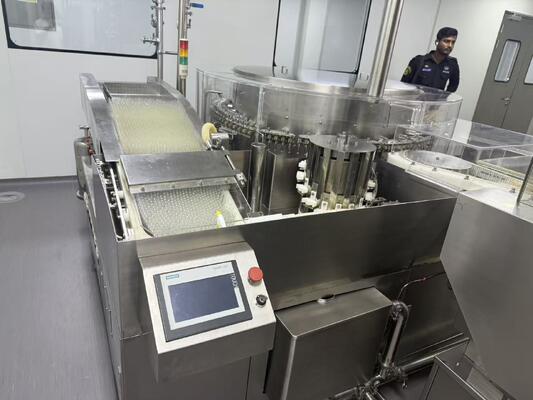 Buy Automatic Washing Ampoule Filling Machine with Integrated Drying Filling and Sealing for Pharmaceutical Plants online manufacture
