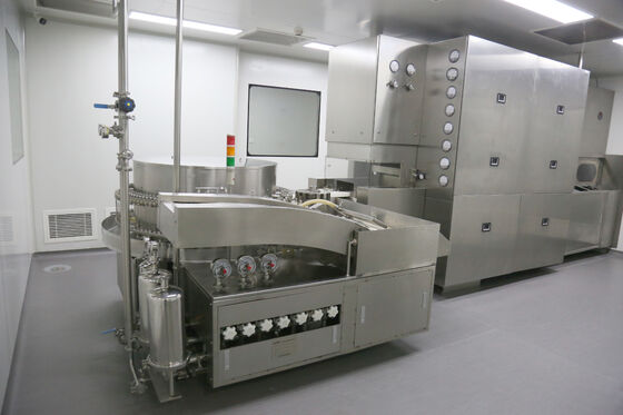 Buy Ultrasonic Washing Ampoule Filling Machine with Automatic Transfer Filling and Sealing System online manufacture
