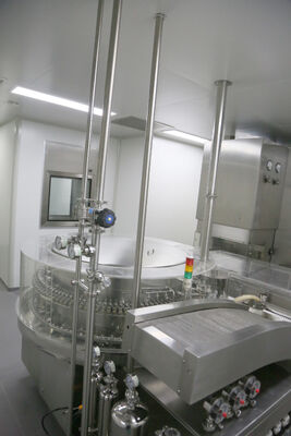 Buy 20ml Ampoule Washing Sterilizing Filling Sealing Line Vertical Ultrasonic, 15000 pcs/h Auto Ampoule Feeding AGF-17S online manufacture
