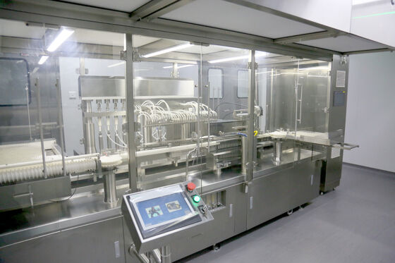Buy 316L Steel Construction 1-2ml Ampoule Washing Sterilizing Filling Sealing Line, 40000 pcs/h HMI Line Control AGF-5S online manufacture
