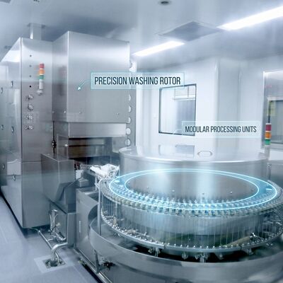 Buy sterile Glass Ampoule Filling Machine with Automatic Transfer Washing Filling and Sealing System online manufacture