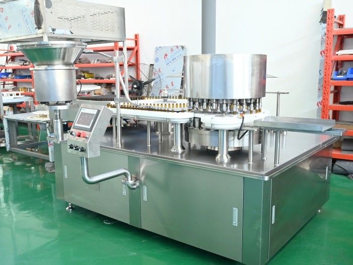 Liquid Solution Machine 10-500ml Sterile Liquid Filling Machine for Monoclonal Antibodies and ...