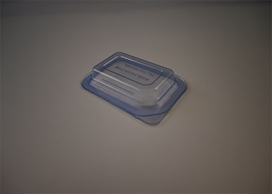 Pharmaceutical Blister Packaging Transparent Blue PET Medical Grade ISO 13485 Certification