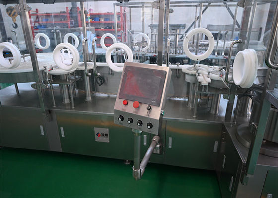 Pharmaceutical Vial Filling Machine For Recombinant Humanized Collagen Solutions, Precision Aseptic Processing With Nitrogen Filling Protection Equipment
