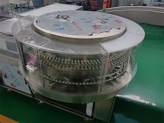 High-Speed 2–50ml Vertical Ultrasonic Vial Washing Machine 3000–6000BPH cGMP Compliant, Low Breakage, WFI & CA 0.22µm Filtration