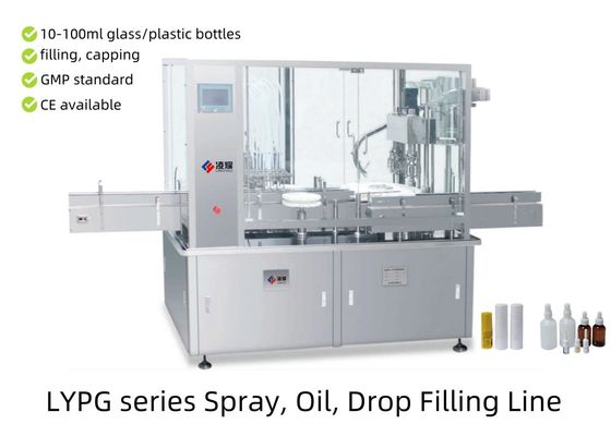 Automatic Essential Oil Filling and Capping Machine (10-100ml)
High-Precision Servo Peristaltic Dosing with Advanced Multistage Nitrogen Purging Technology