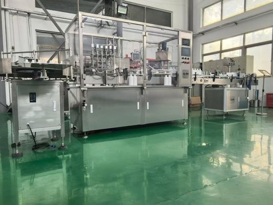 H1: Automatic Vial Filling and Capping Machine for Specialty Chemicals (5-20ml) Precision Dosing for Adhesives, Resins, and Volatile Solvents