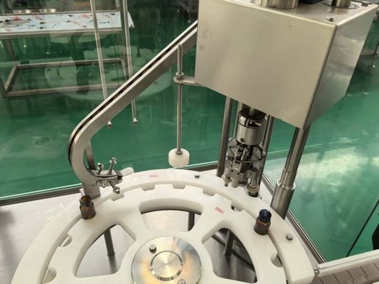 Vial Capping Machine For 2-500ml Medical Vials With GMP Standard, Multi Capping Blades, High Speed Capping