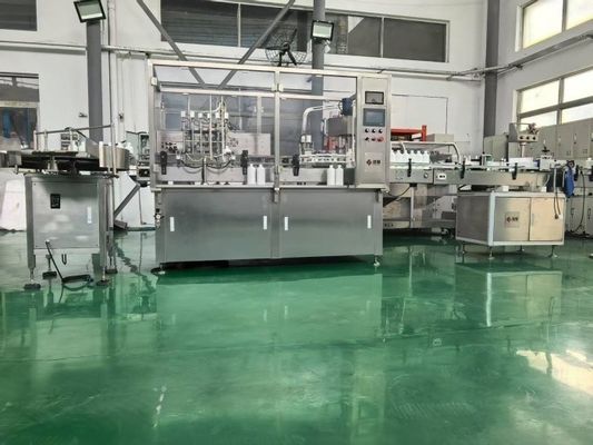 2-30ml Vial Filling Line With Washing Drying Filling Stoppering Machines, GMP Compliant Aseptic Processing For BioSteriles And Vaccines