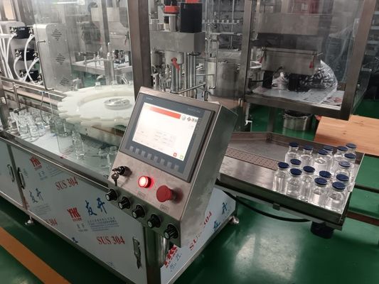 Sterile Liquid Filling Machine For 30-500ml Glass And Plastic Bottles With Nitrogen Protection For Oral Liquids And Disinfectants