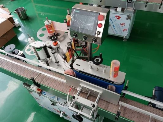 Bottle Sticker Labeling Machine Fully Automatic With Carbon Ribbon Coding For 20-1500ml Glass And Plastic Containers