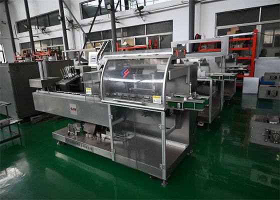 Sterile Cartoning Machine Automatic box folding for bottles with SIEMEN ...